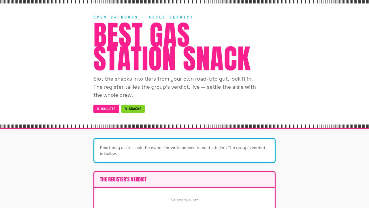 Best Gas Station Snack